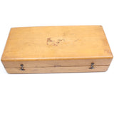 Old 8-Piece Sweden Bevel Edge Chisels Boxed Set