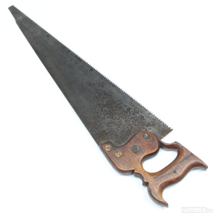Old Tyzack Hand Saw - 26” - 5 1/2tpi (Beech) - OldTools.co.uk