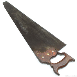 Old London Spring Hand Saw - 26” - 6tpi (Beech) - OldTools.co.uk