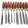 Comprehensive Marples Wood Carving Tool Set (Mahogany)