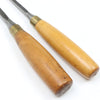 2x Old I Sorby Sash Mortice Chisels - 1/4", 3/8" (Boxwood)