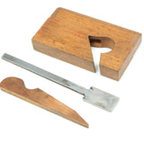 Miniature Wooden Rabbet Plane (Beech)