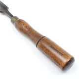 Early Fenton & Marsden Incannel Firmer Gouge - 1" (Beech)