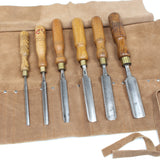 6x Outcannel Firmer Gouges Set (Ash)