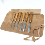 6x Outcannel Firmer Gouges Set (Ash)