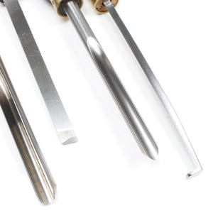 4x Old Wood-Turning Tools - UK ONLY - OldTools.co.uk