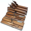 SOLD - 5x Haward, Tunbridge Wells Wooden Bead Planes Set (Beech)