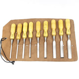 SOLD - Marples Firmer Gouges Set (Ash)