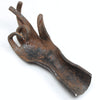 Old Metal "Fingers Crossed" Hand - OldTools.co.uk