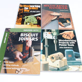 8x Old Bandsaws, Scrollsaws, Biscuit Joiners Books - OldTools.co.uk