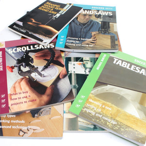 8x Old Bandsaws, Scrollsaws, Biscuit Joiners Books - OldTools.co.uk