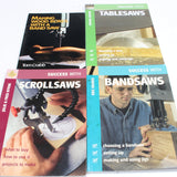 8x Old Bandsaws, Scrollsaws, Biscuit Joiners Books - OldTools.co.uk