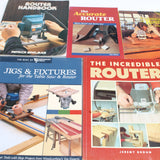 5x Old Router / Routing Books - OldTools.co.uk