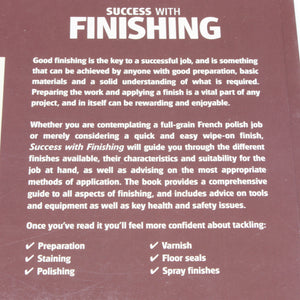 3x Old Wood Finishing Books - OldTools.co.uk