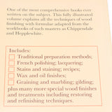 3x Old Wood Finishing Books - OldTools.co.uk