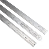 3x Chesterman Steel Rules - No's 312D/2, 441/2, 760/3 - 12"