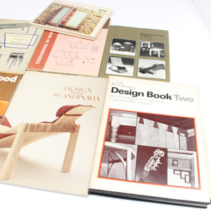 7x Old Woodwork Design Books - OldTools.co.uk