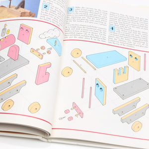 8x Old Wooden Toy Making Books