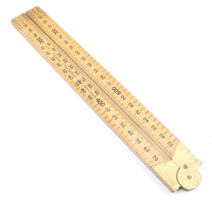 Rabone Chesterman Wooden Rule - No. 1161 - Metric (Boxwood)