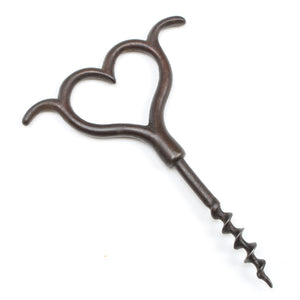 Old Love-Heart Corkscrew