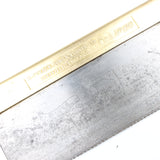 Tyzack Brass Back Tenon Saw No. 120 - 15tpi - 10" (Beech)