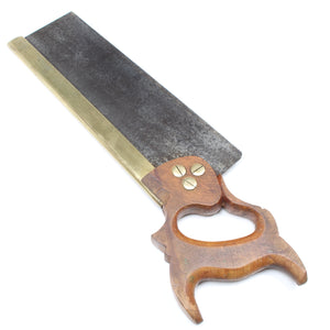 Ward & Payne Brass Back Tenon Saw - 13tpi - 12" (Beech)