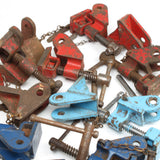 Lots Of Old Cramp Heads (As Found) - OldTools.co.uk