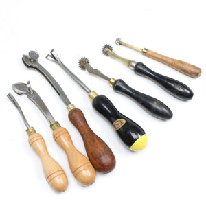 Old Leather-Worker Tools / Pricking Wheels