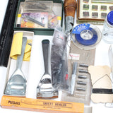 Old Leather-Worker Tools, Books & Accessories