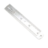 Chesterman Depth Gauge Rule No. 1224 - 4" (Sheffield)