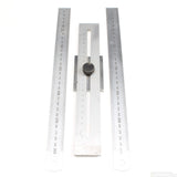 Steel Rules and Sliding Depth Rule - 12" & 200mm