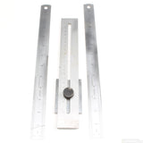 Steel Rules and Sliding Depth Rule - 12" & 200mm