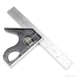 Old Small J Rabone Combination Square No. 1901 - 6"