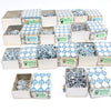 11x Boxes Of Nettlefold Bright Zinc Slotted Screws (CSK) - Sizes 4, 6, 7, 8