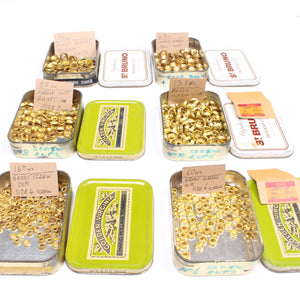 Over 500 Brass Screw Cups (550+ screw cups)