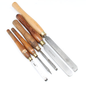 5x Woodturning Tools (Ash, Beech) - UK ONLY