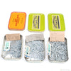 11x Boxes + 3x Tins Of Nettlefold Bright Zinc Slotted Screws (CSK) - Sizes 4, 6, 7, 8 - OldTools.co.uk