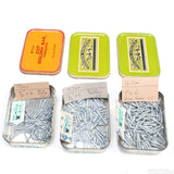 11x Boxes + 3x Tins Of Nettlefold Bright Zinc Slotted Screws (CSK) - Sizes 4, 6, 7, 8 - OldTools.co.uk
