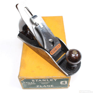 Old Stanley Smoothing Plane No. 4 (Beech)
