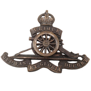 Old Royal Artillery Cap Badge