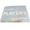 Smoke Player's Cigarettes Sign - 18" x 16"