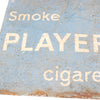 Smoke Player's Cigarettes Sign - 18" x 16"