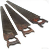 3x Old Hand Saws (Beech)