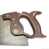 Old Decorative Wooden Handled Hand Saw - 26" - 7tpi (Mahogany)