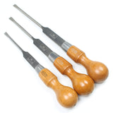 SOLD - Old Graduated Marples "Skidproof" Screwdrivers Set (Beech)