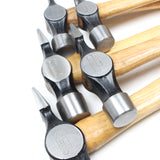 SOLD - Graduated Stanley Cross-Pein Hammer Set (Ash)