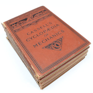 Cassells Cyclopaedia of Mechanics Books Vol 1-4 (Special Edition)