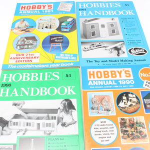 10x Old Hobbies Handbooks / Annuals / Magazines, 1990-2003