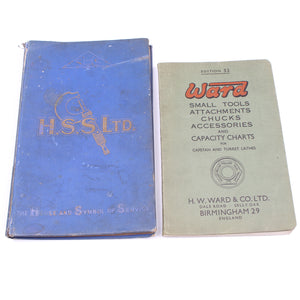 Old HSS Ltd and Ward Tool Books