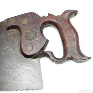 Old Tyzack Hand Saw - 23 1/2" - 5 1/2tpi (Beech) - OldTools.co.uk